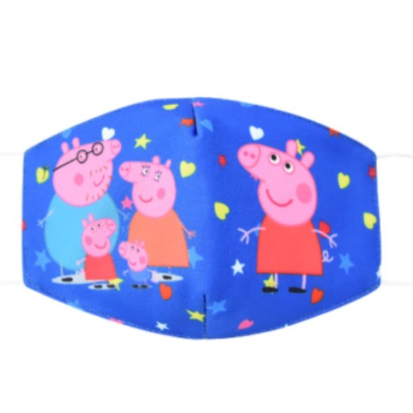 4 Pcs Kids Pig Mask Reusable Cotton Face Mask - Picture 5 of 8